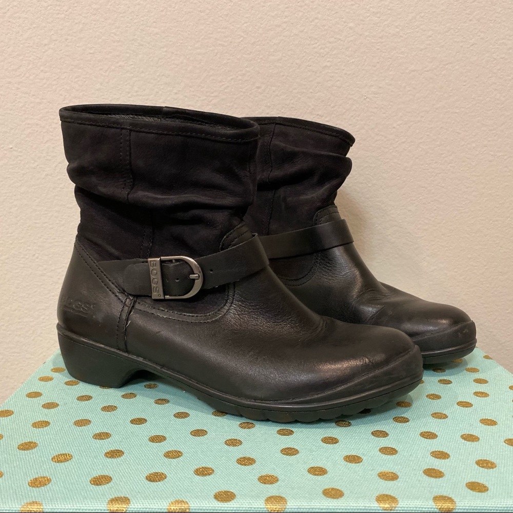 Bogs Cassie Low leather waterproof boots